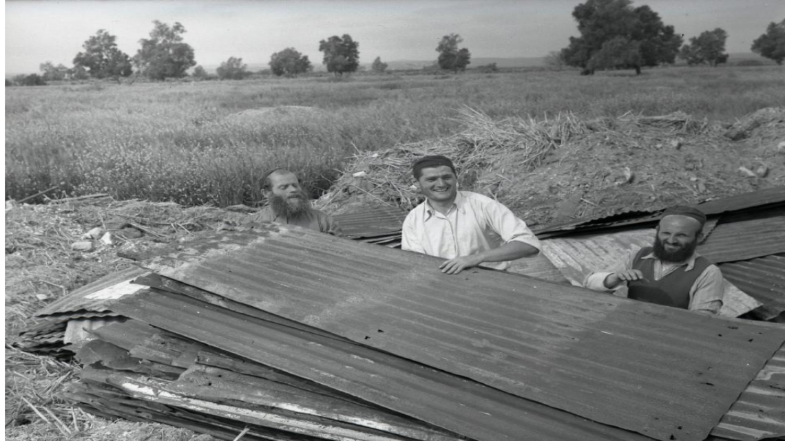 אוסף התצלומים של בנו רותנברג: התיישבות פועלי אגודת ישראל במסמיה, 1949 [ארכיון המדינה]